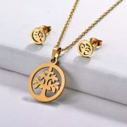 Tree of Life Pendant & Earring Set