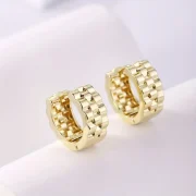 Fashion Glossy Hoop Ear Buckle