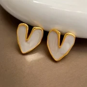 Heart-Shaped Earrings