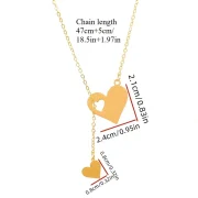 Heart Shaped Pendant Necklace