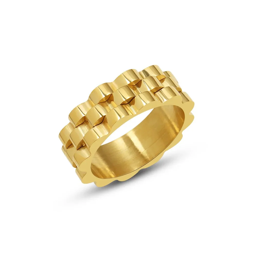 Trendy Geometric Ring