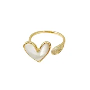 Love Heart Open Ring