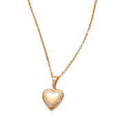 Heart Small Box Pendant Necklace