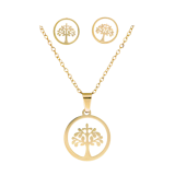 Tree of Life Pendant & Earring Set