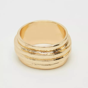 Vintage Metallic Finger Ring