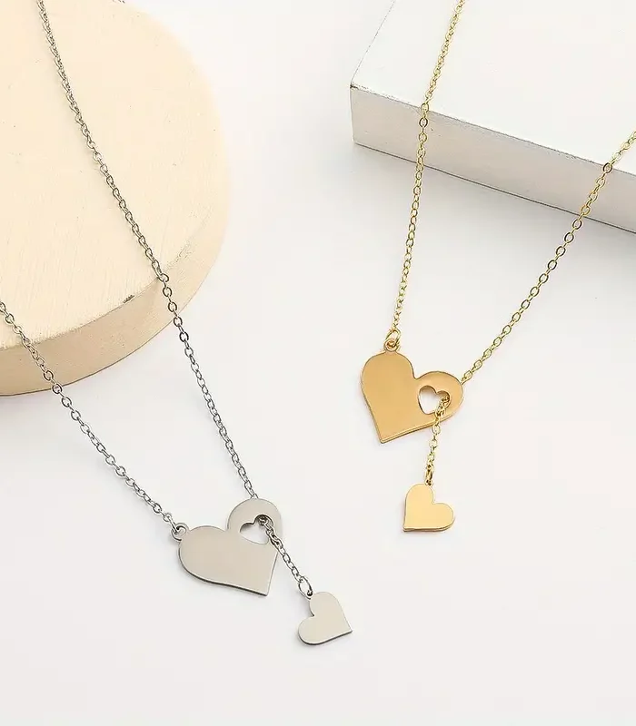 Heart Shaped Pendant Necklace