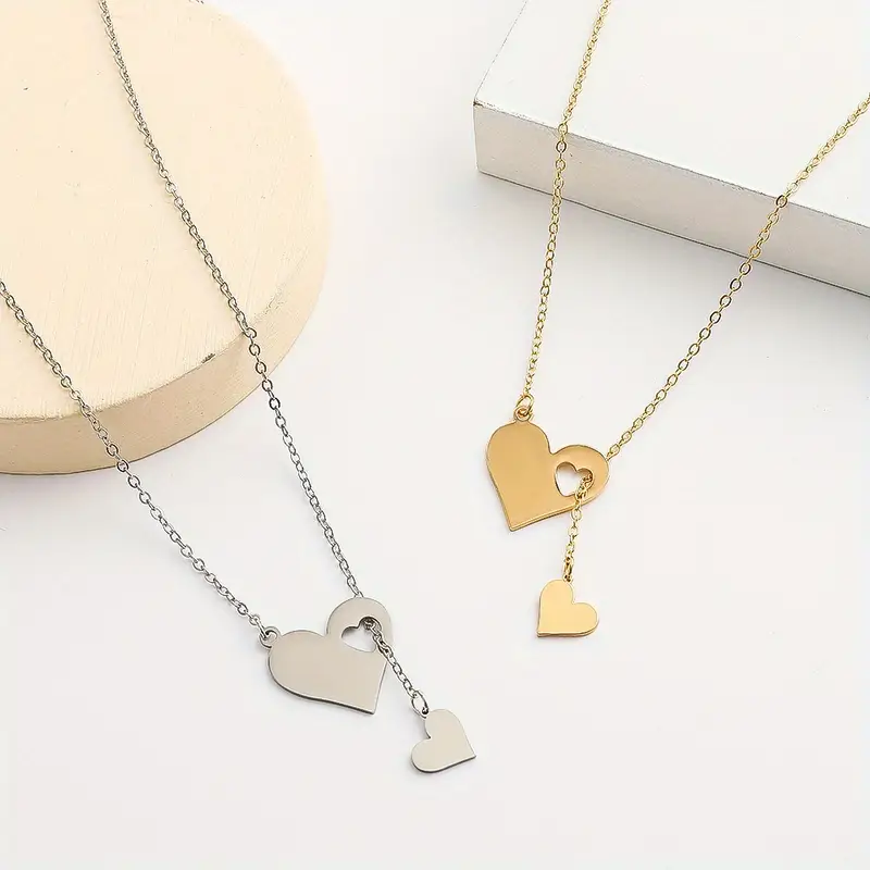 Heart Shaped Pendant Necklace