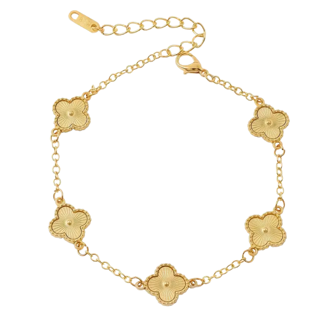 Golden Clover Bracelet