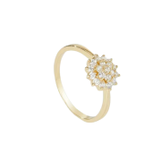 Floral Wedding Ring