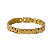 Golden-Tone Stainless Steel Bracelet