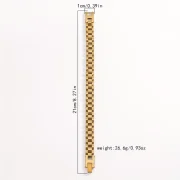 Golden-Tone Stainless Steel Bracelet