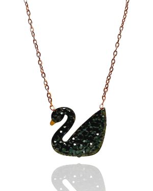 Black Swan Necklace