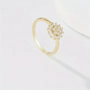 Floral Wedding Ring