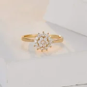 Floral Wedding Ring