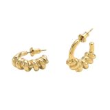 Swirl Stud Earrings