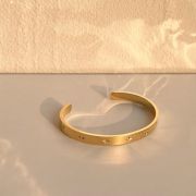 Moon Bracelet with Zirconia