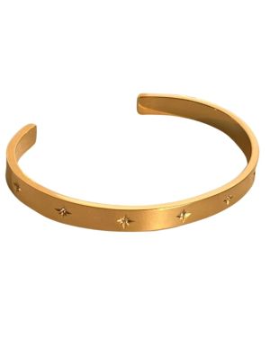Moon Bracelet with Zirconia