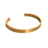 Moon Bracelet with Zirconia