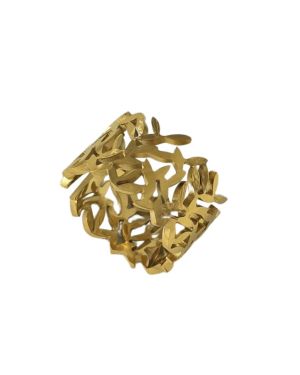 Leaf Ring – Stainless Steel